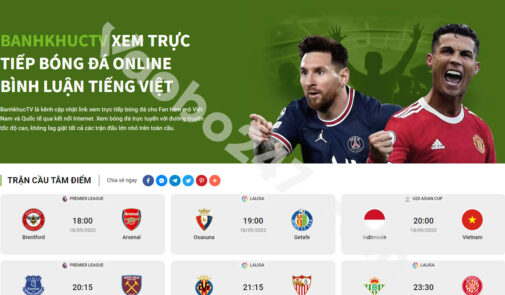 Banhkhuc – Website Phát Trực Tiếp Bóng Đá Hay Nhất 2024