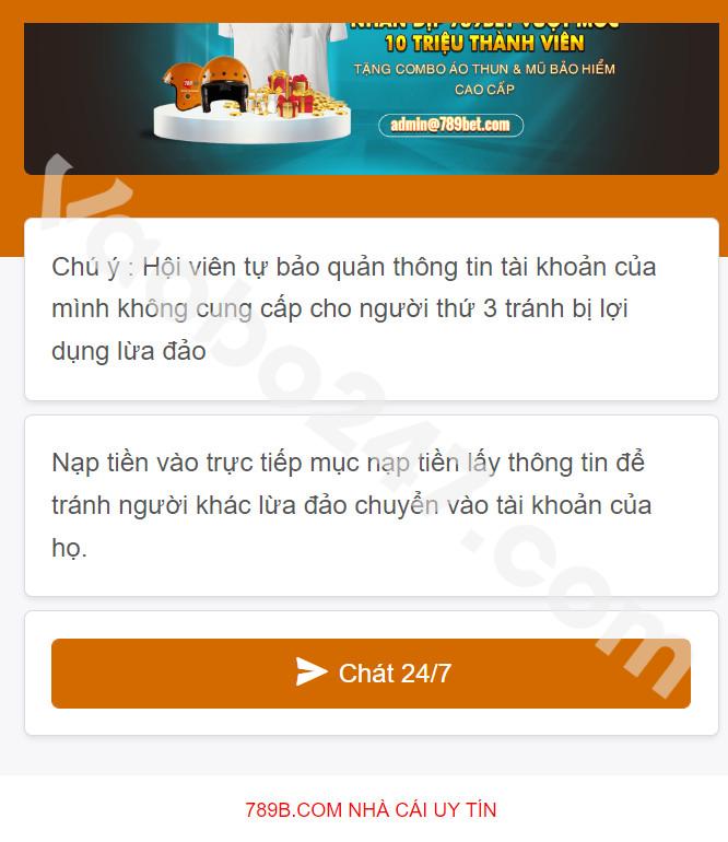 CSKH của 789bet được đánh giá rất cao