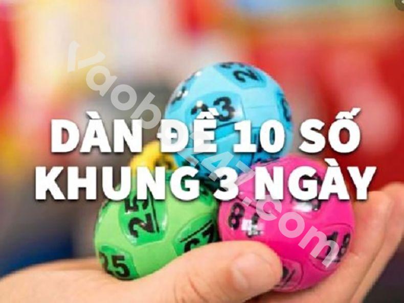 Đánh dàn đề 10 con số hiện nay có nhiều cách