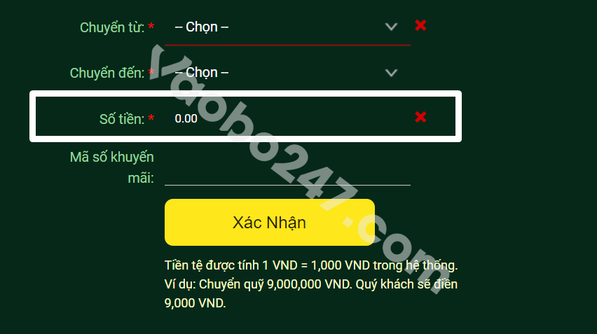 Chọn phương thức phù hợp