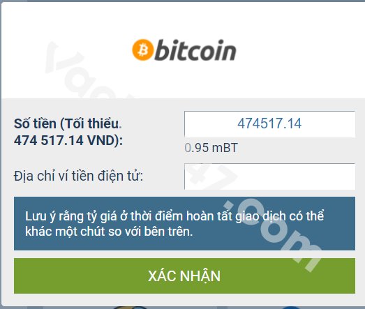 Hướng dẫn rút tiền qua tiền điện tử tại 1xbet