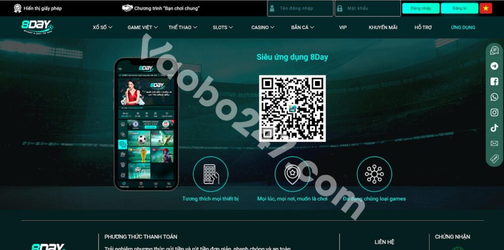 Hướng dẫn tải app 8day cho điện thoại Android