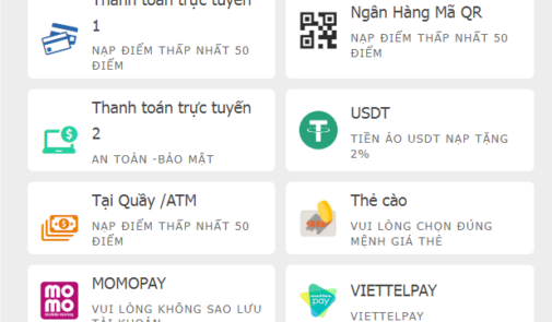 Hướng dẫn nạp tiền 789bet chi tiết nhất cho người chơi