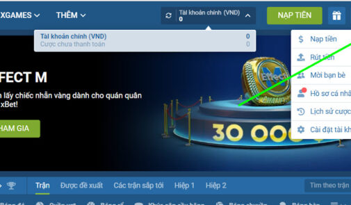 Hướng dẫn rút tiền 1xbet dễ dàng, nhanh chóng về tài khoản