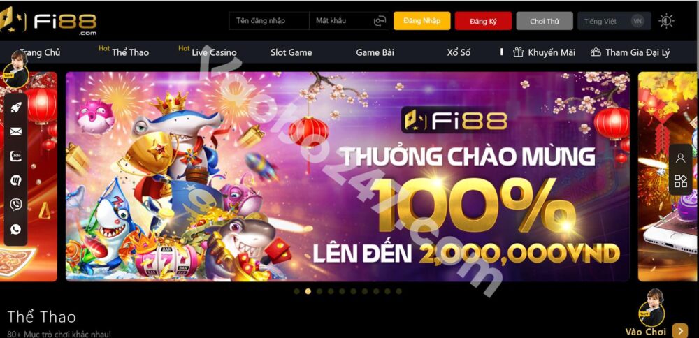 Tìm đến trang chủ của nhà cái Fi88  