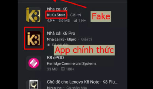 Hướng dẫn tải app K8 – Link tải app K8 trên IOS, Android