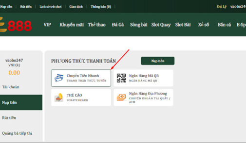 Nạp tiền AE888 ⚡️ Hướng dẫn cách nạp tiền chi tiết nhất 2024