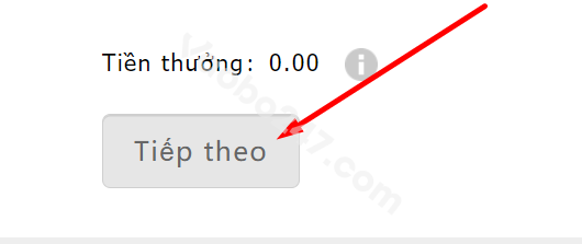 Bấm chọn Tiếp theo 