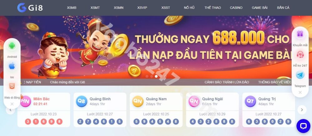 Một trong những nhà cái lô đề hàng đầu Việt Nam chính là GI8