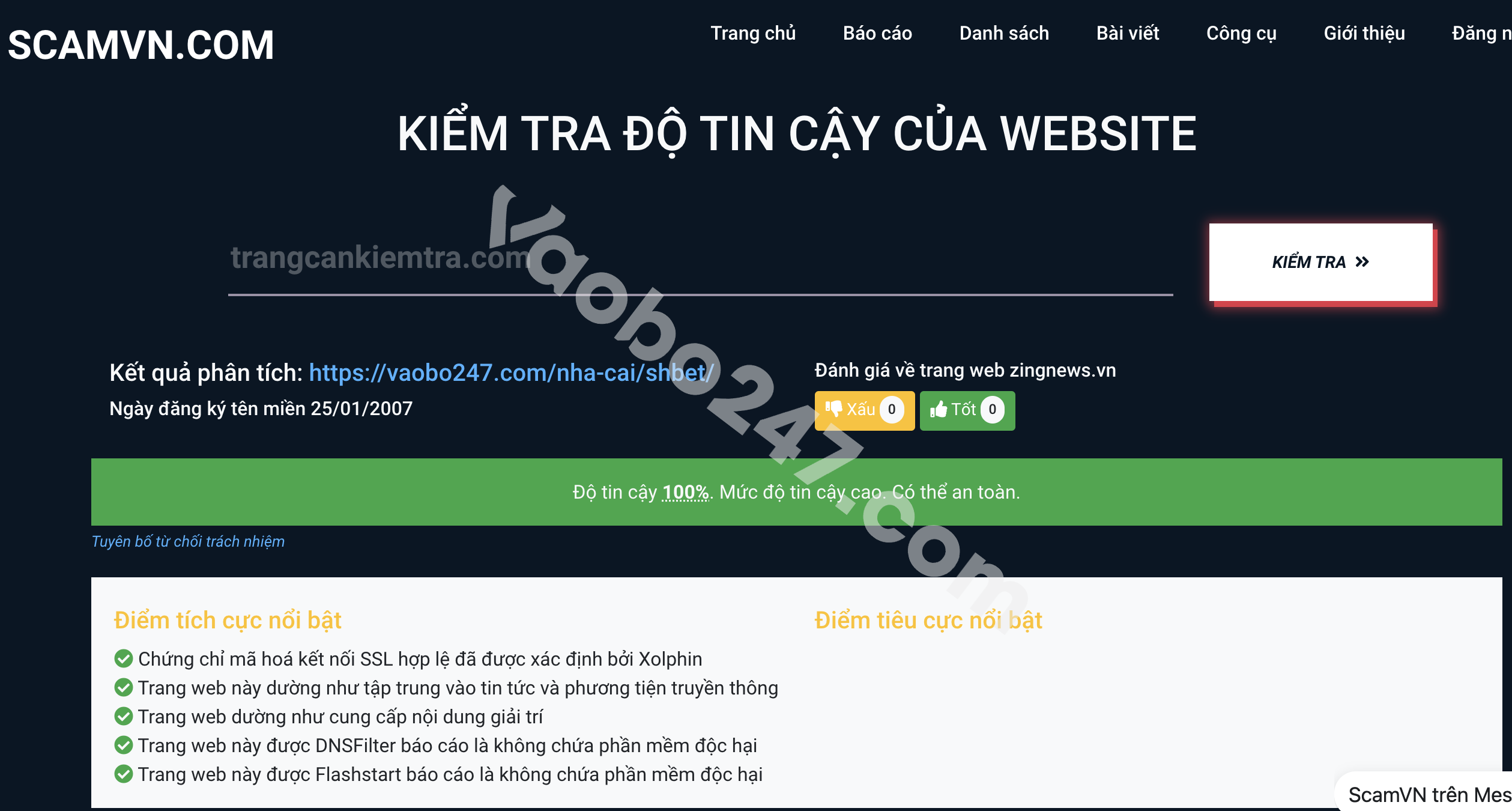 Nhận biết nhà cái Shbet lừa đảo qua ScamVN.com