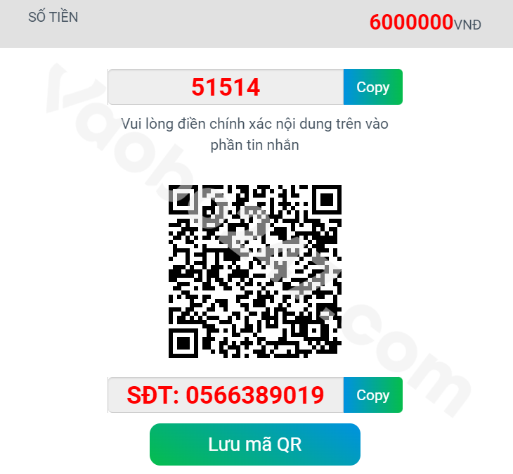 Quét mã Qr và thanh toán giao dịch 