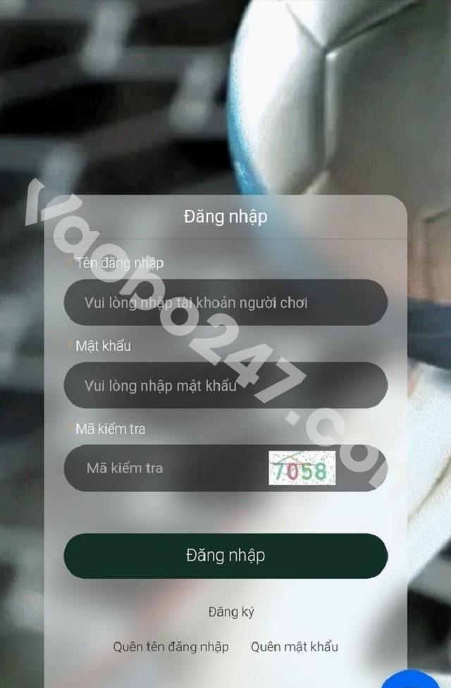 Tạo tài khoản ngay sau khi tải app thành công