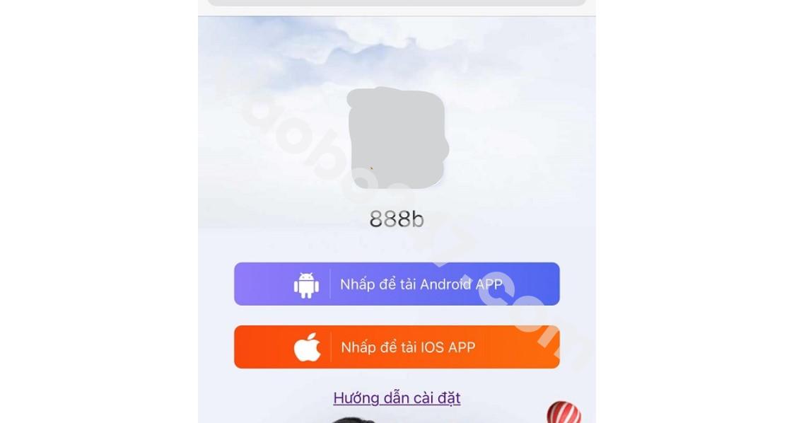 Vào đúng đường link để tải app