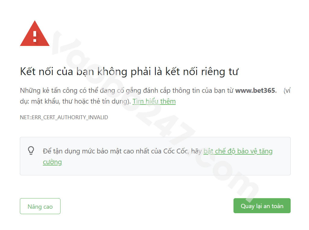 Đường link truy cập vào bet365 bị chặn 