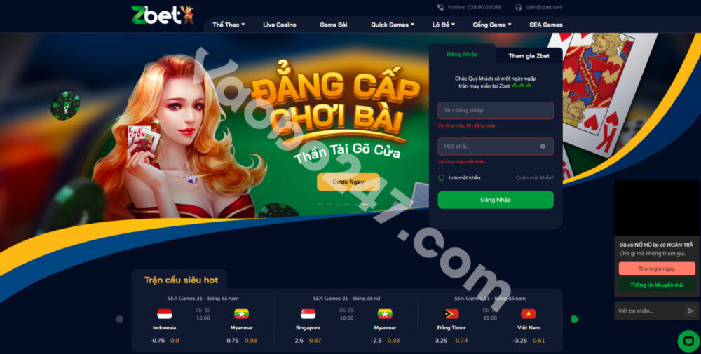 Zbet là nhà cái uy tín đến từ châu Mỹ