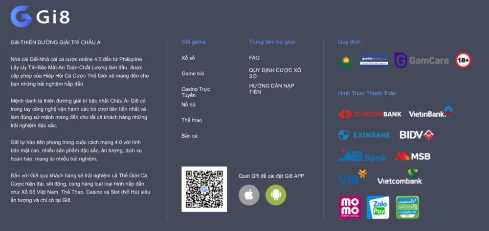 GI8 nhà cái uy tín hàng đầu hiện nay